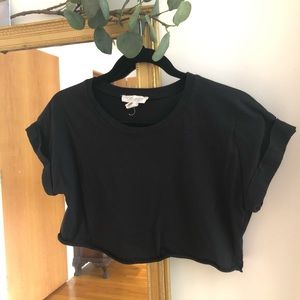 Super cropped boxy tee